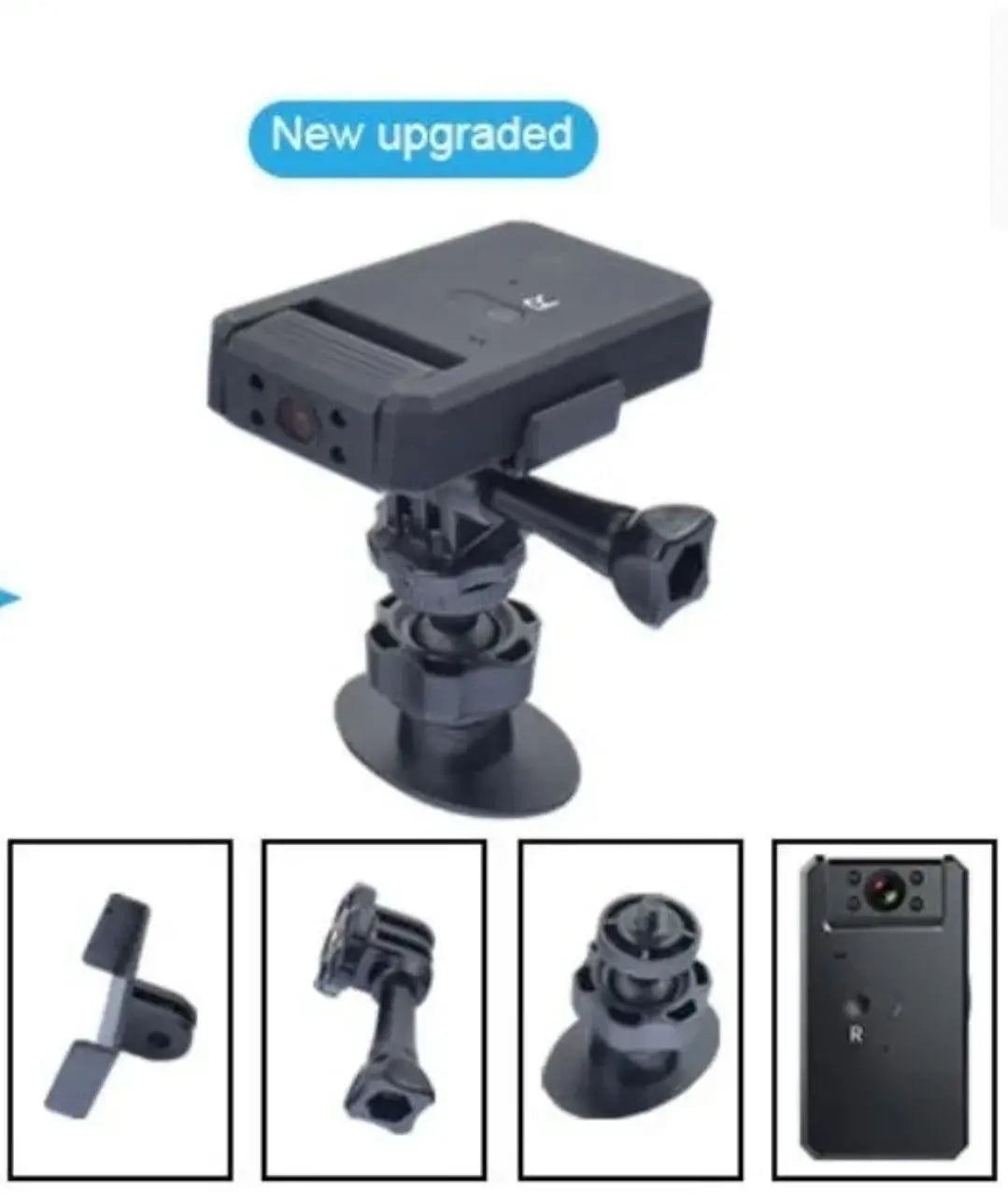 Mini Caméra Wifi 4K 180° Rotative Vision Nocturne Detection De Mouvement... VTCWORLD