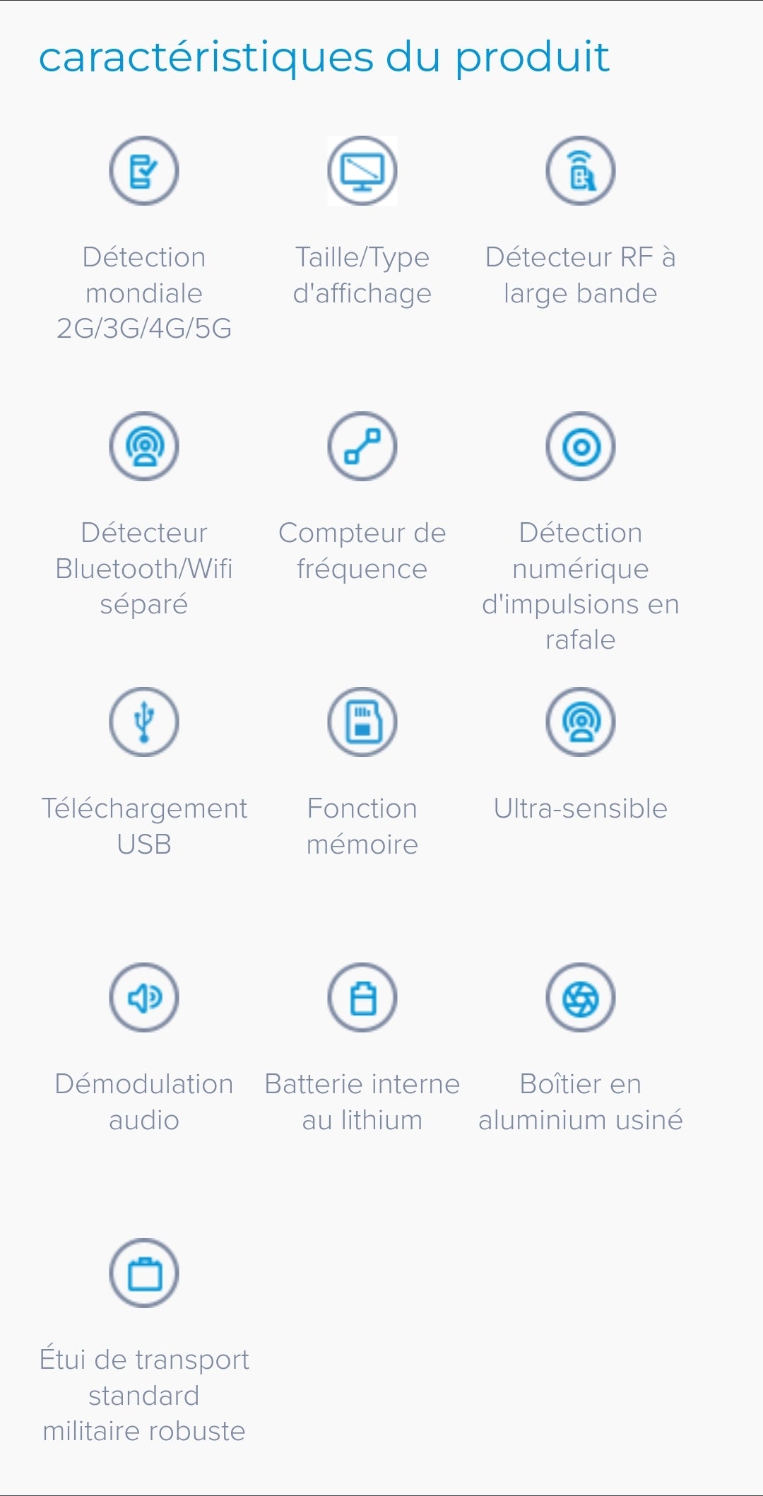 WAM-X10
Moniteur d'activité sans fil multibande
Détection cellulaire 5G, large bande (0 à 14 GHz) et Wi-Fi VTCWORLD