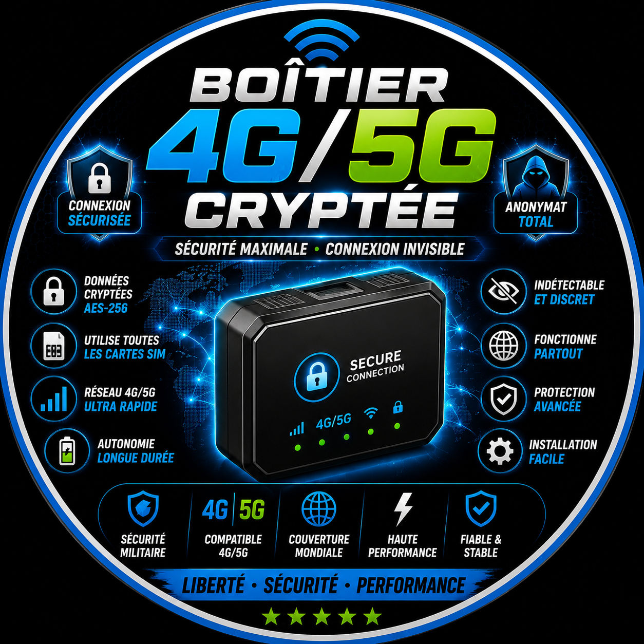 VPN Crypté 🛡📶 VTCWORLD