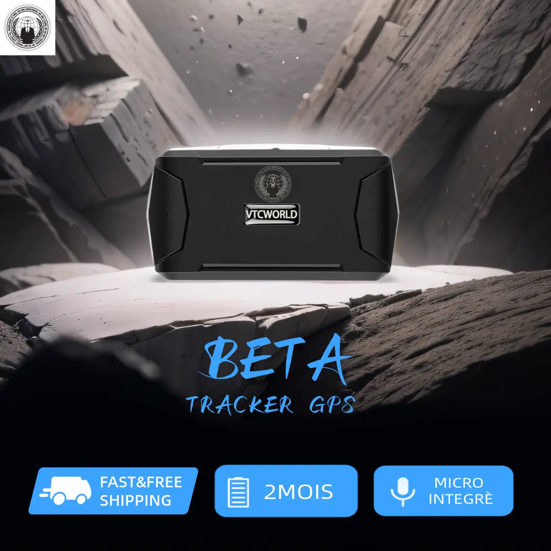 TRACKER BALISE TRACEUR GPS 4G 2024 AUTONOMIE 2 MOIS RECHARGEABLE VTCWORLD