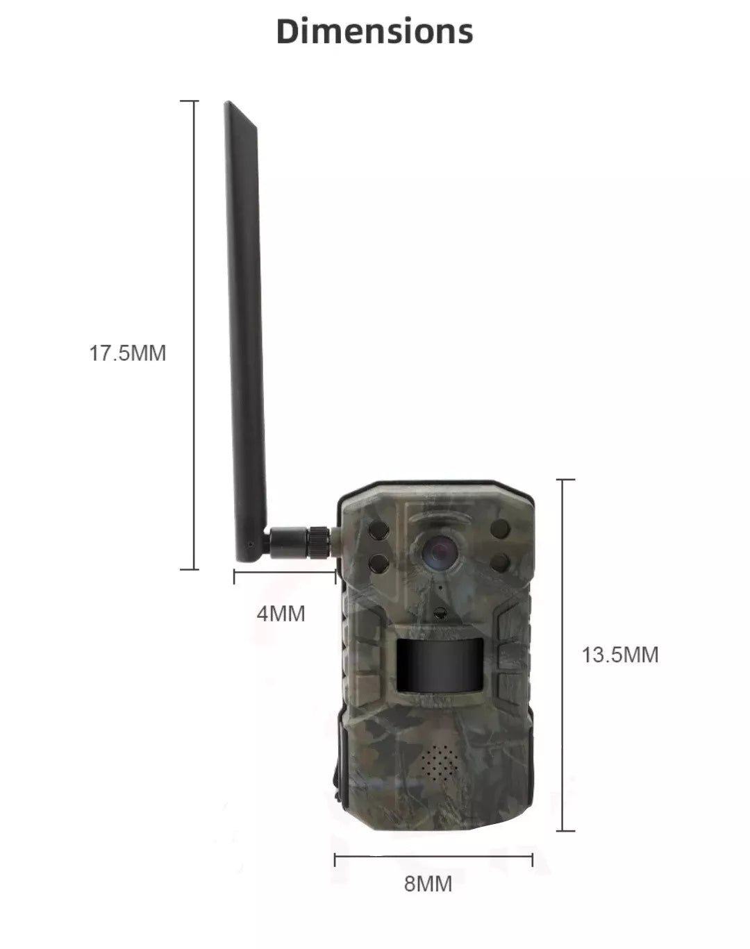 Caméra De Chasse 4G Qualité 4k Longue Autonomie Avec Panneau Solaire VTCWORLD