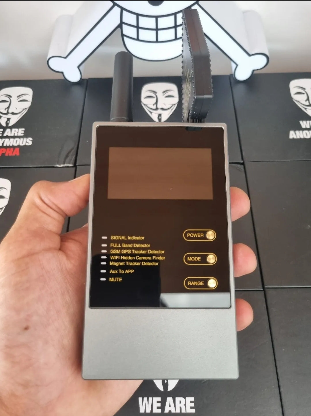 Detecteur D'ondes professionnels pour tracker micro mouchard téléphone caméra... VTCWORLD