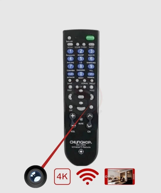 Caméra Télécommande Dissimulé Qualité 4K Wifi Vision En Direct Par Application VTCWORLD
