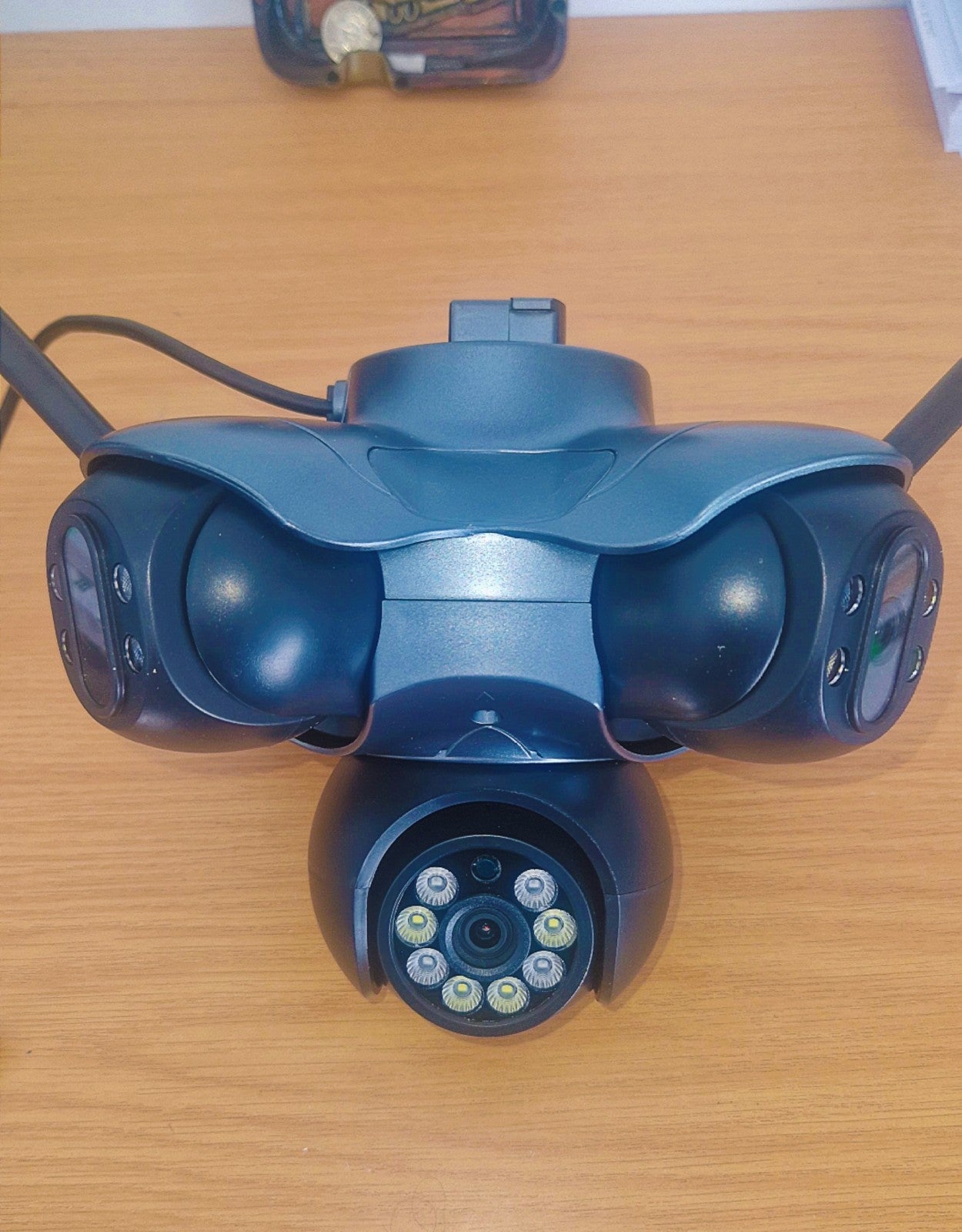Caméra 5 Objectif 360° WiFi 4G Connectée 8K Ultra HD 25MP