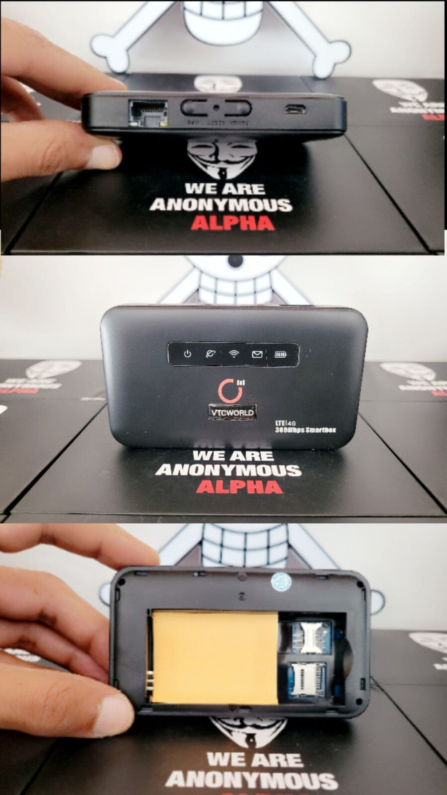Boitier 4G Wifi Portable International Avec Protection De Données